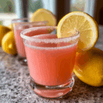 Pink salt trick recipe with lemon and water