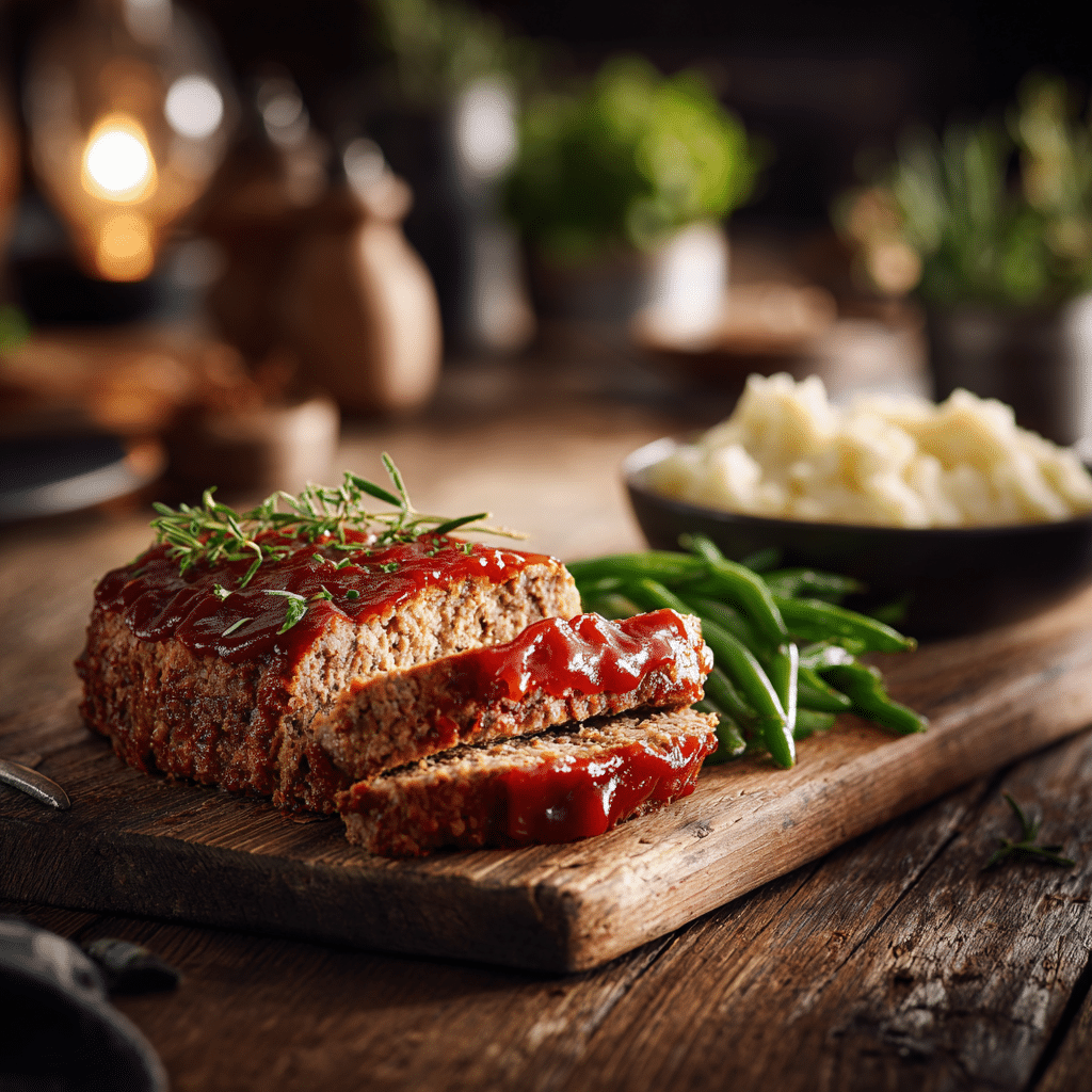 Best Meatloaf Recipe That’s Juicy, Easy, and Packed with Flavor 5 Juicy classic meatloaf recipe with glaze and sides