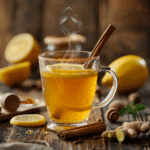 natural zepbound recipe drink on wooden table