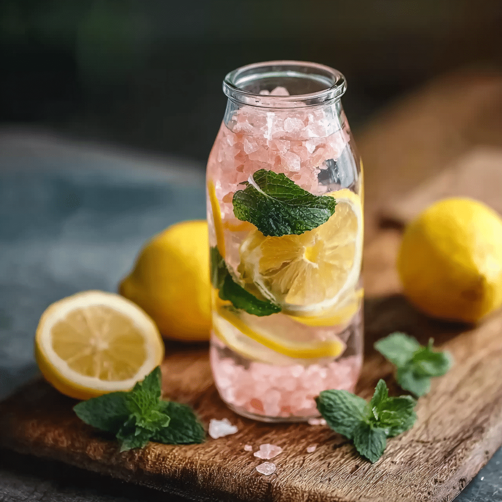 pink salt recipe for weight loss hydration drink