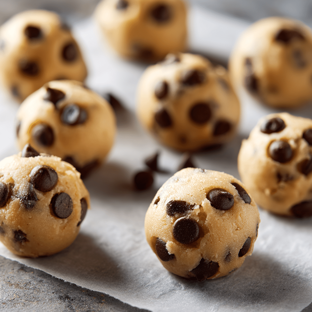 Protein Cookie Dough: A Healthy Treat with 10g of Protein in Every Bite 8 Folding chocolate chips into cookie dough