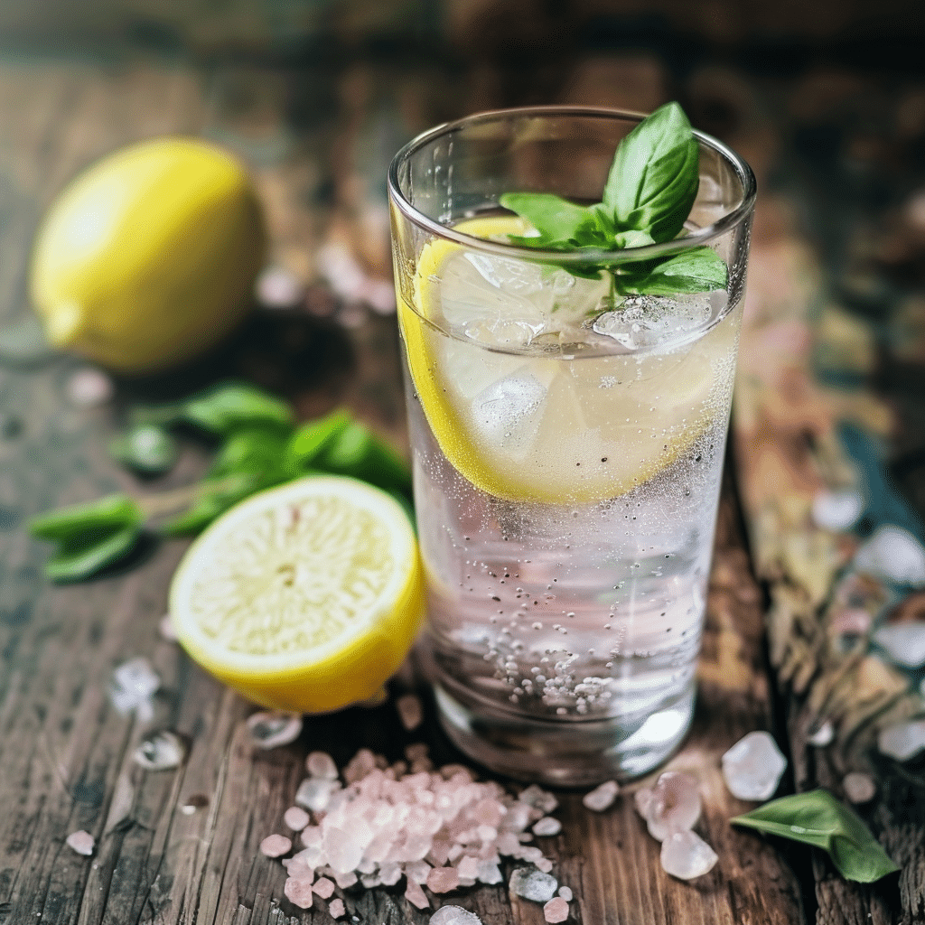 Salt and ice weight loss recipe detox drink