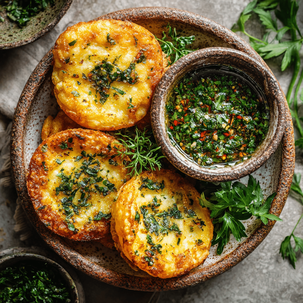 Brazilian cheese bread fresh from oven in basket