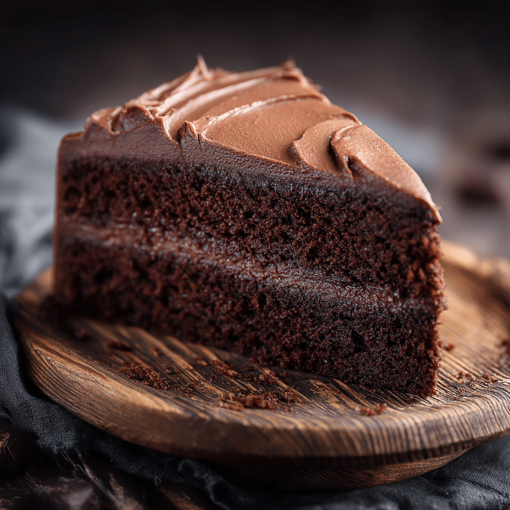 frosted chocolate cake recipe