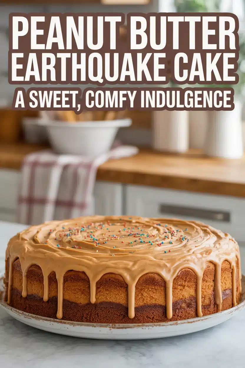 Peanut Butter Earthquake Cake: A Sweet, Comfy Indulgence 8 Peanut Butter Earthquake Cake