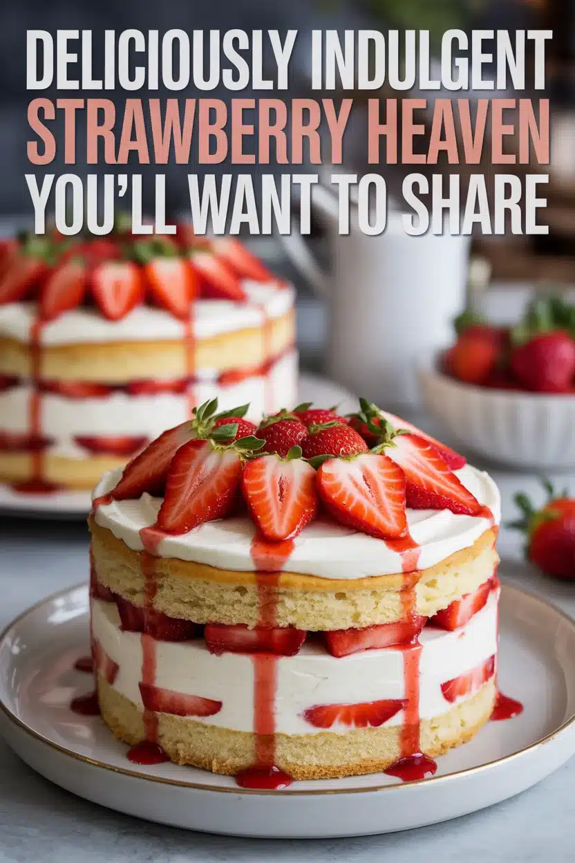 Deliciously Indulgent Strawberry Heaven You’ll Want to Share 8 Strawberry Heaven