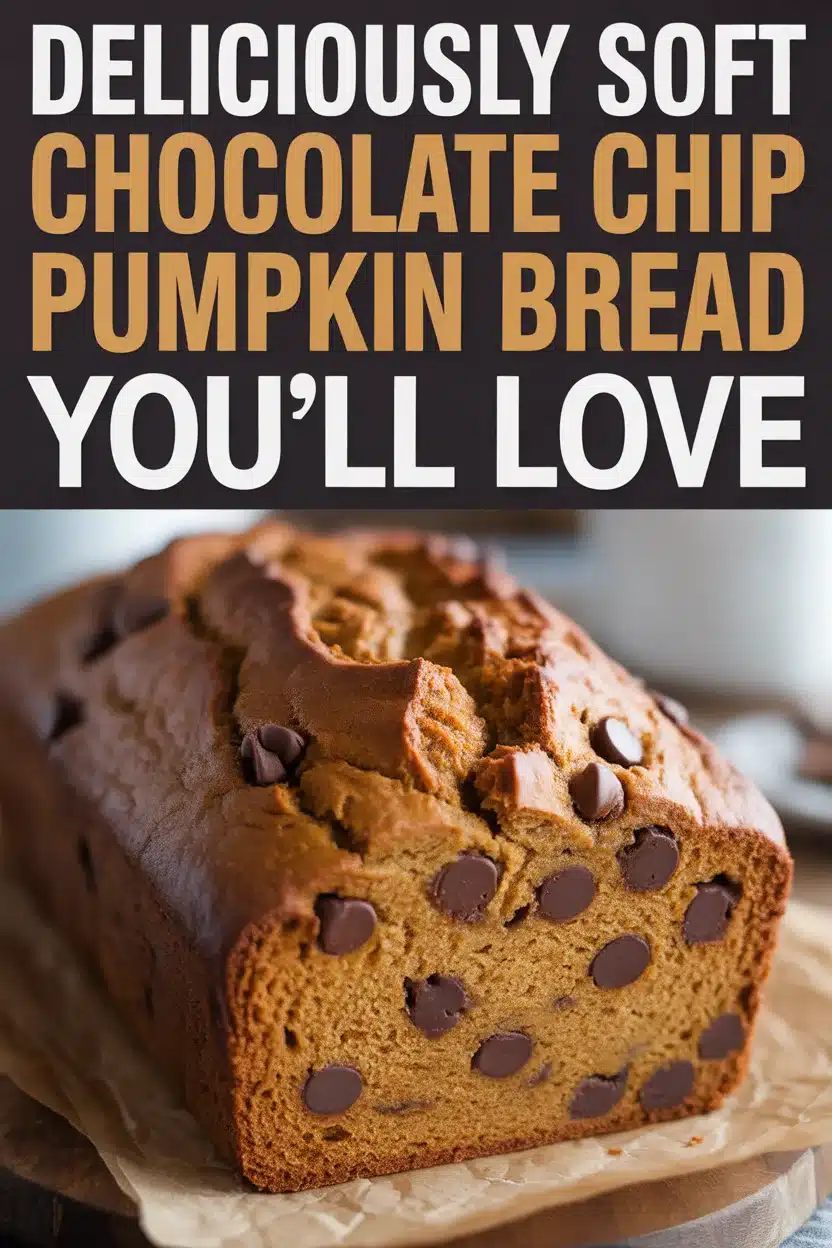 Chocolate Chip Pumpkin Bread