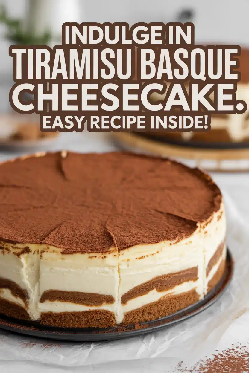 Indulge in Tiramisu Basque Cheesecake: Easy Recipe Inside! 8 Indulge in Tiramisu Basque Cheesecake: Easy Recipe Inside!