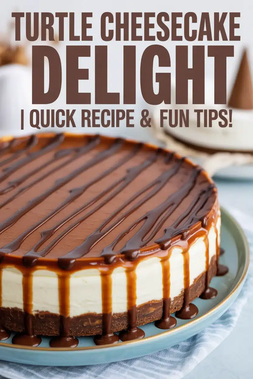 Turtle Cheesecake