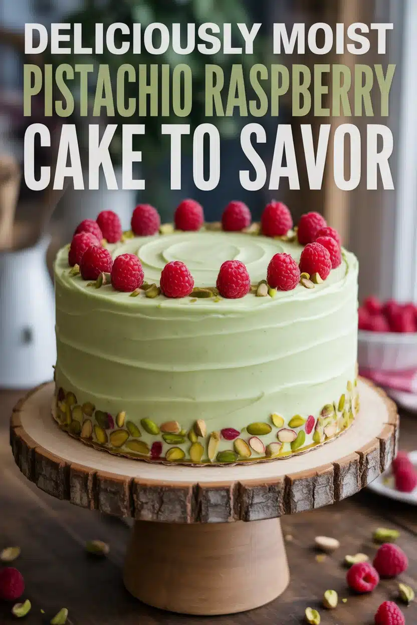 Deliciously Moist Pistachio Raspberry Cake to Savor 9 Pistachio Raspberry Cake