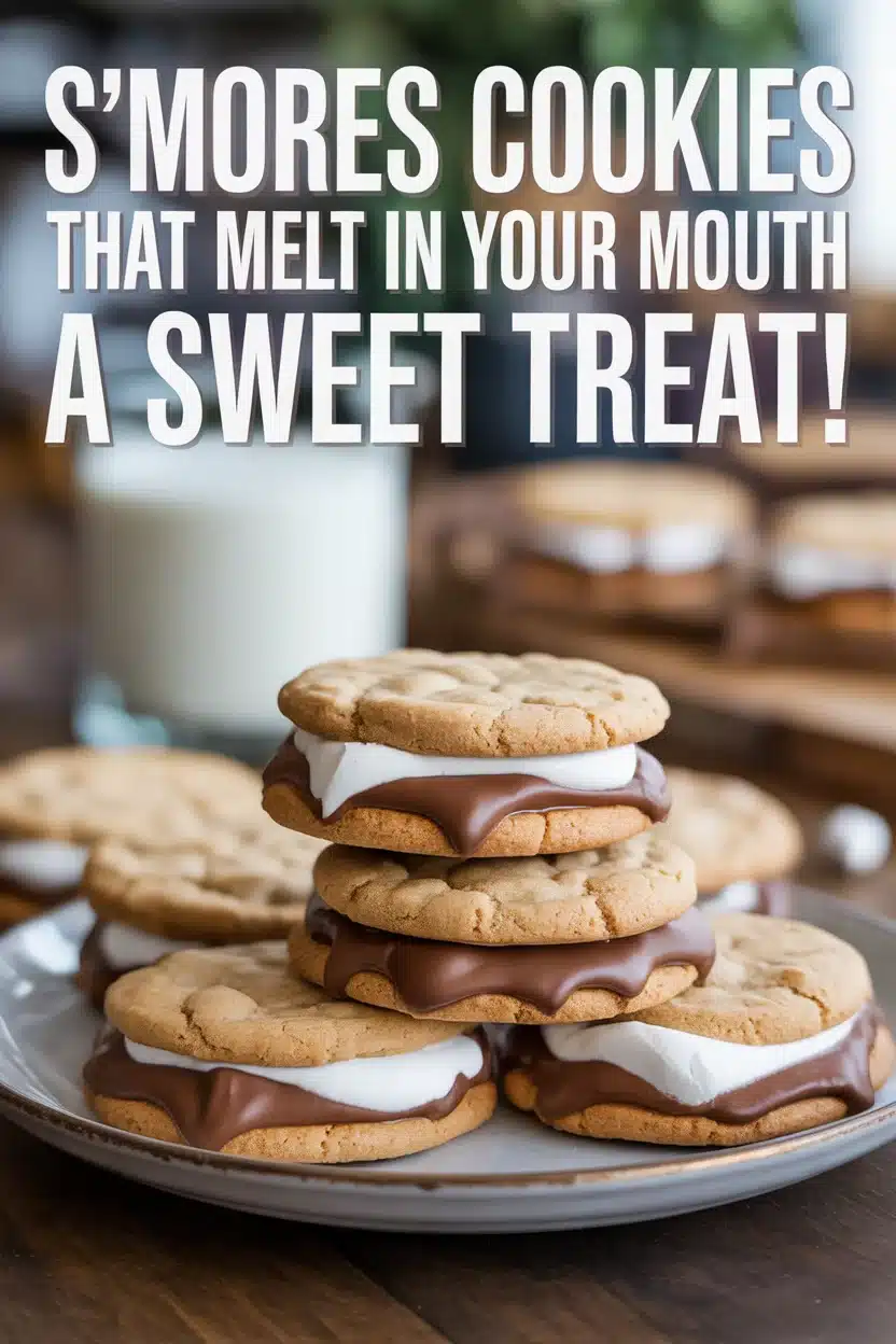 S'mores Cookies That Melt in Your Mouth – A Sweet Treat!
