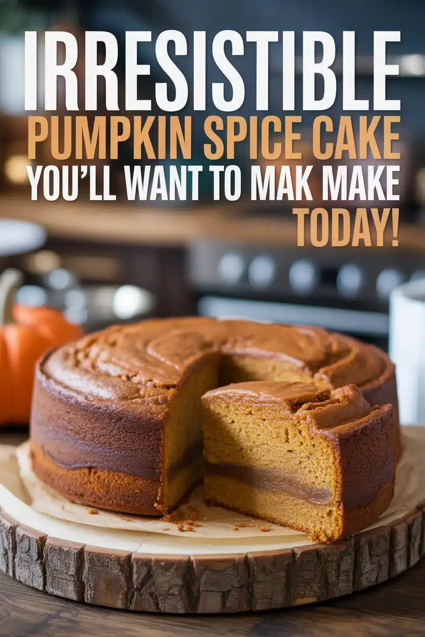 Irresistible Pumpkin Spice Cake You’ll Want to Make Today! 8 Irresistible Pumpkin Spice Cake You’ll Want to Make Today!