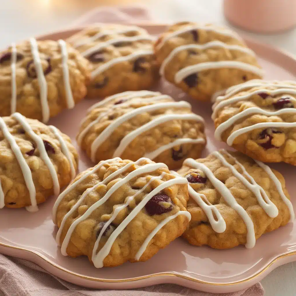 Cranberry Orange Oatmeal Cookies