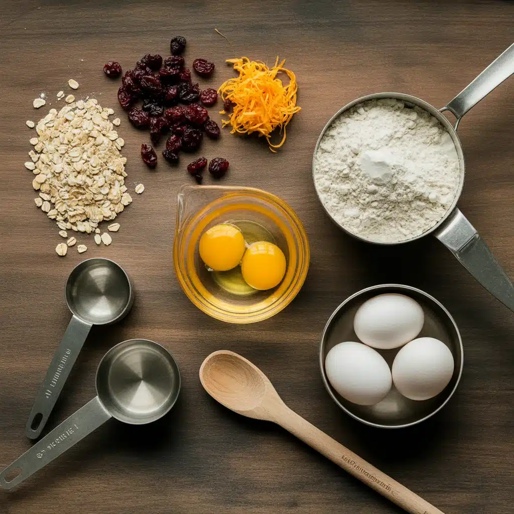Cranberry Orange Oatmeal Cookies