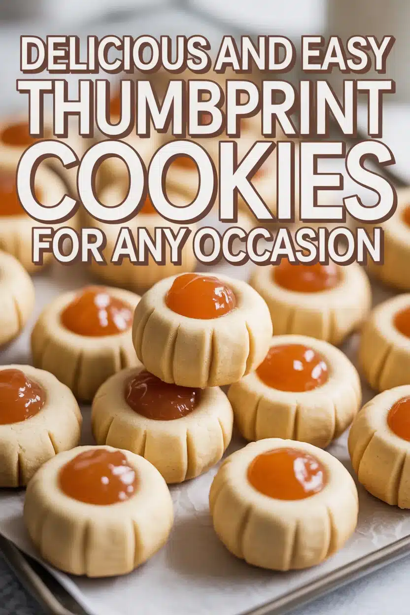 Delicious and Easy Thumbprint Cookies for Any Occasion 9 Thumbprint Cookies
