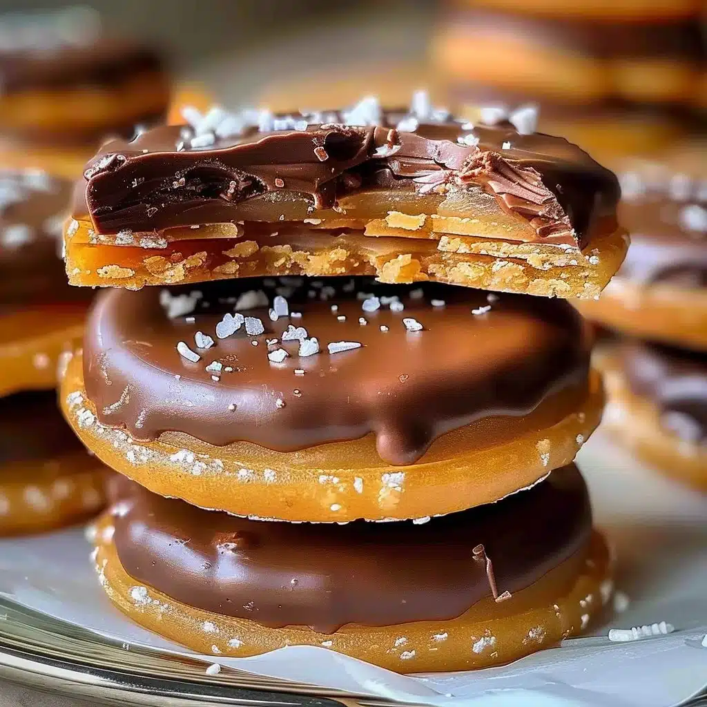 Ultimate Twix-Style Cookies 4 Delicious Twix-style cookies topped with caramel and chocolate