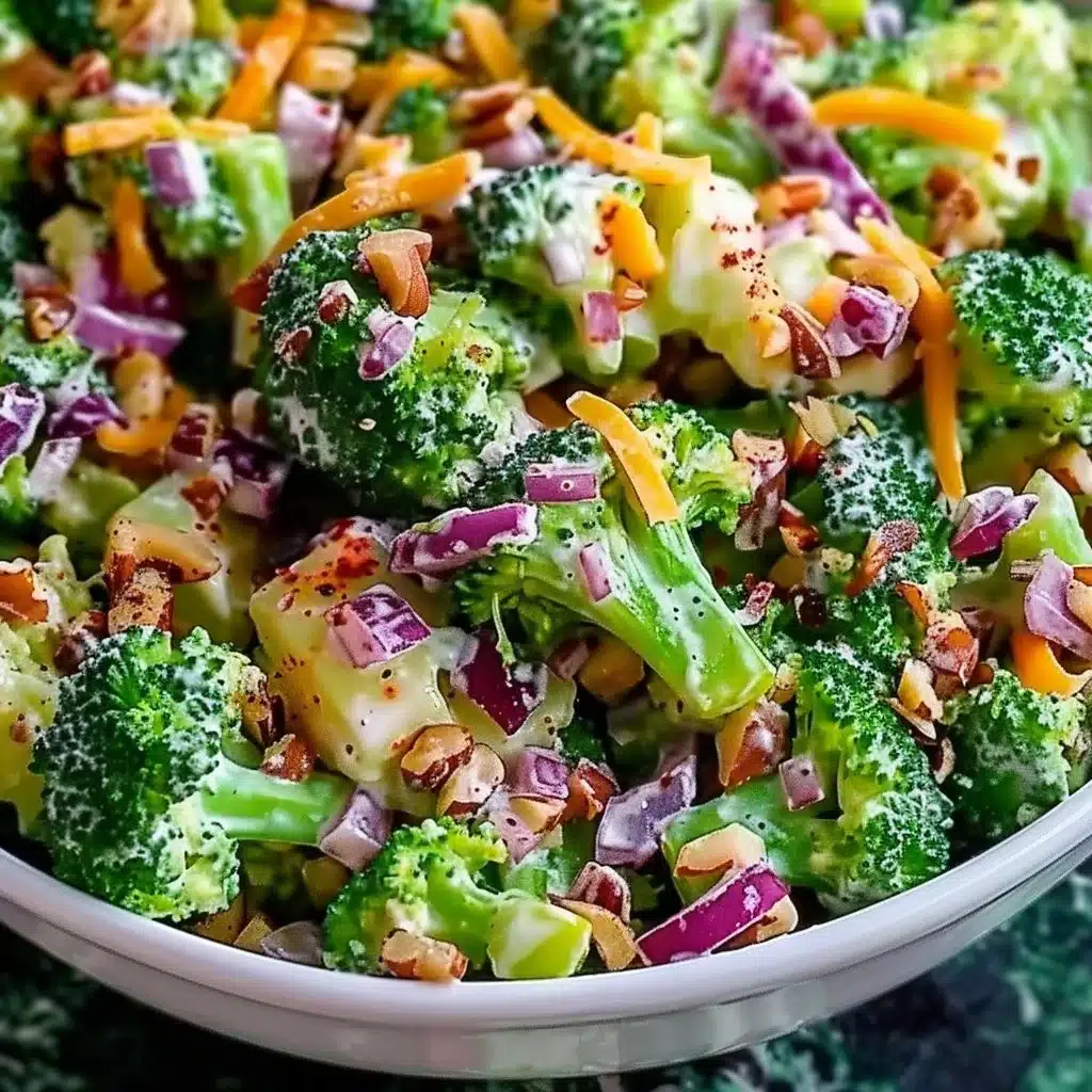 The Best Broccoli Salad: Crunchy Family Favorite 4 Delicious broccoli salad recipe with crunchy vegetables and dressing