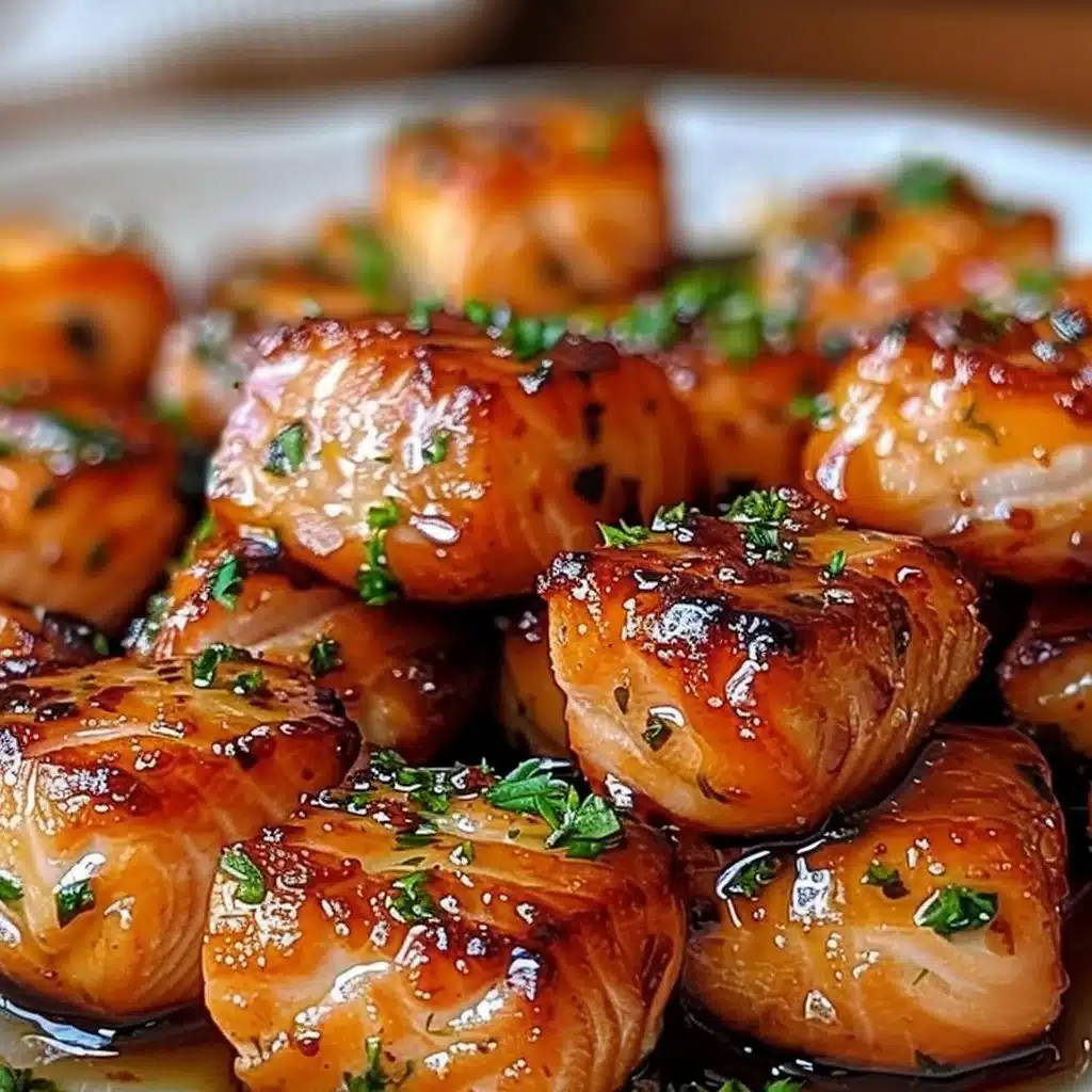 Air Fryer Honey Garlic Salmon Bites 3 Air Fryer Honey Garlic Salmon Bites