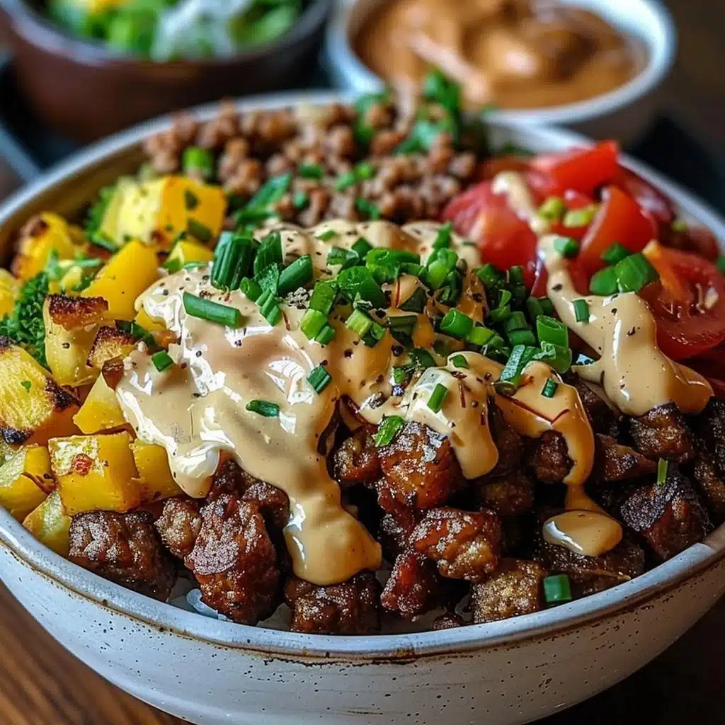 Burger Bowls 3 Burger Bowls