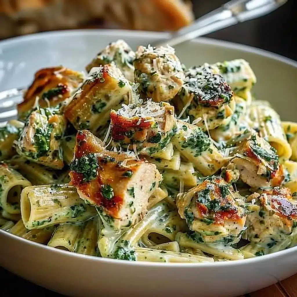 Creamy Pesto Chicken Pasta 3 Creamy Pesto Chicken Pasta