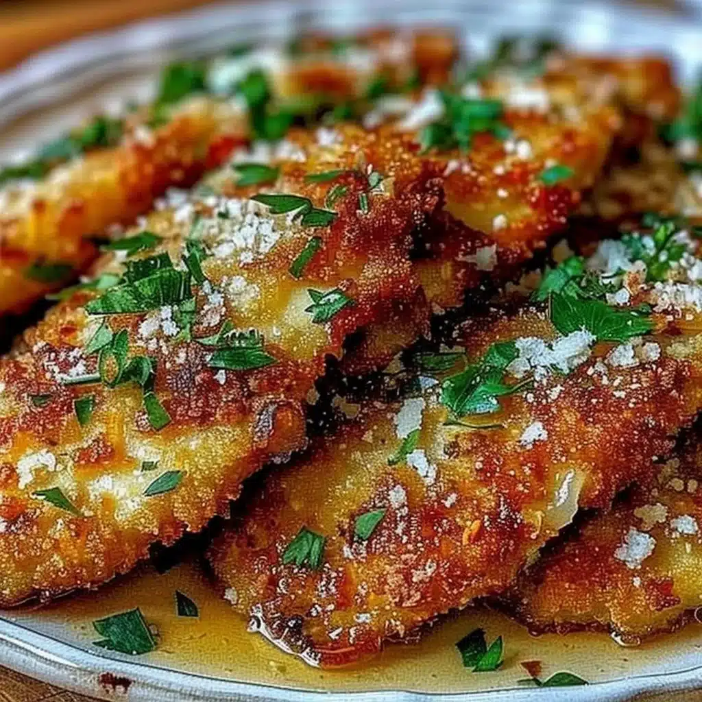 Crispy Baked Italian Parmesan Chicken 3 Crispy Baked Italian Parmesan Chicken
