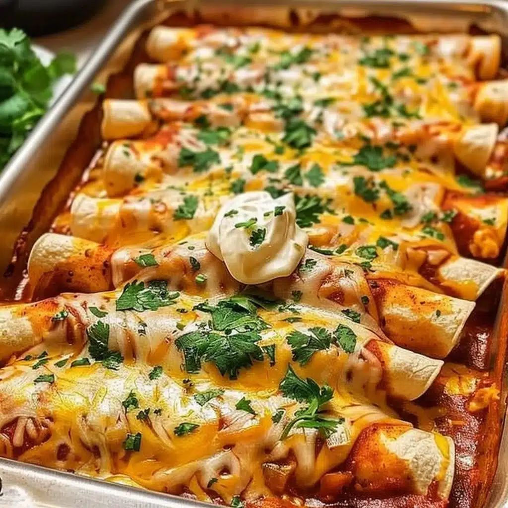 Delicious Chicken Enchiladas 3 Delicious Chicken Enchiladas