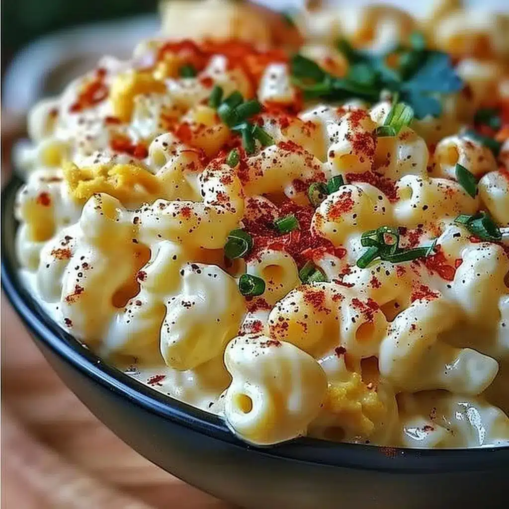 Deviled Egg Macaroni Salad 3 Deviled Egg Macaroni Salad