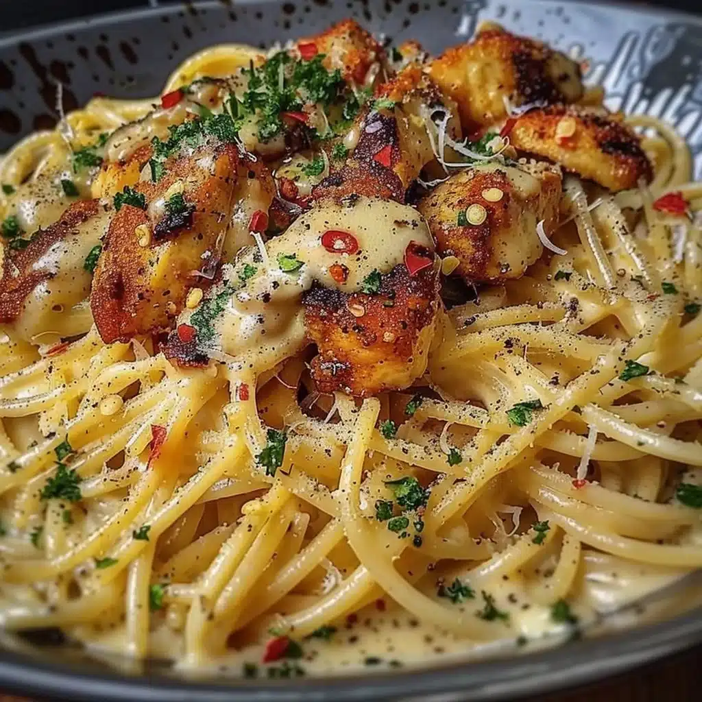 Easy Creamy Cajun Chicken Spaghetti with Garlic Mozzarella Sauce 3 Easy Creamy Cajun Chicken Spaghetti with Garlic Mozzarella Sauce