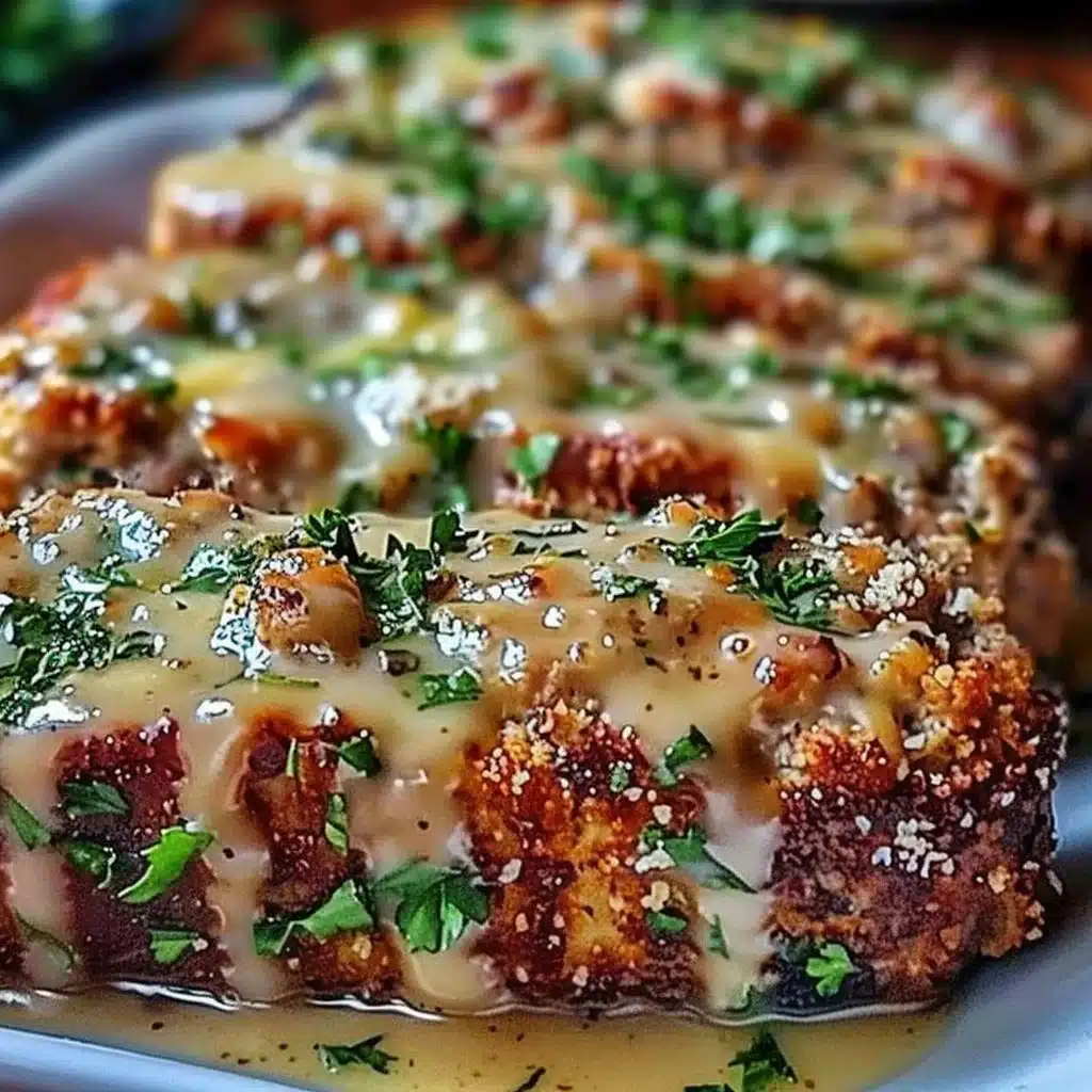 Garlic Parmesan Chicken Meatloaf 3 Garlic Parmesan Chicken Meatloaf