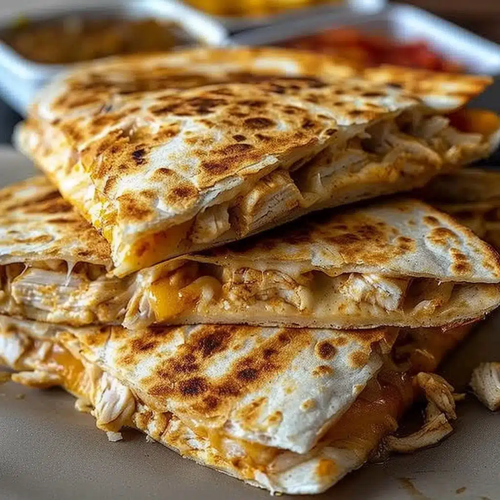 High-Protein Chicken Ranch Quesadilla 3 High-Protein Chicken Ranch Quesadilla