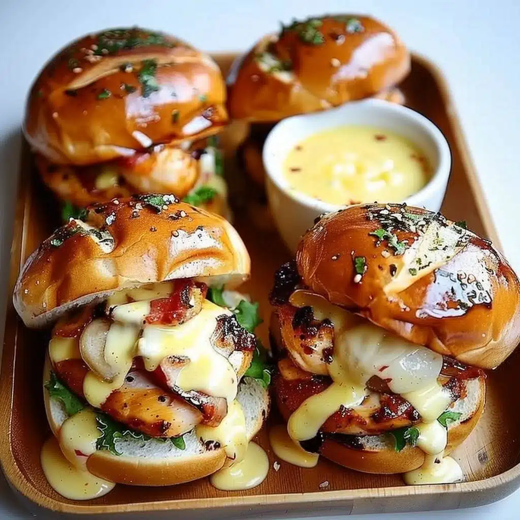 Honey Mustard BLT Chicken Sliders 3 Honey Mustard BLT Chicken Sliders