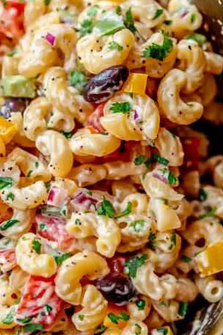 Mexican Macaroni Salad 3 Mexican Macaroni Salad