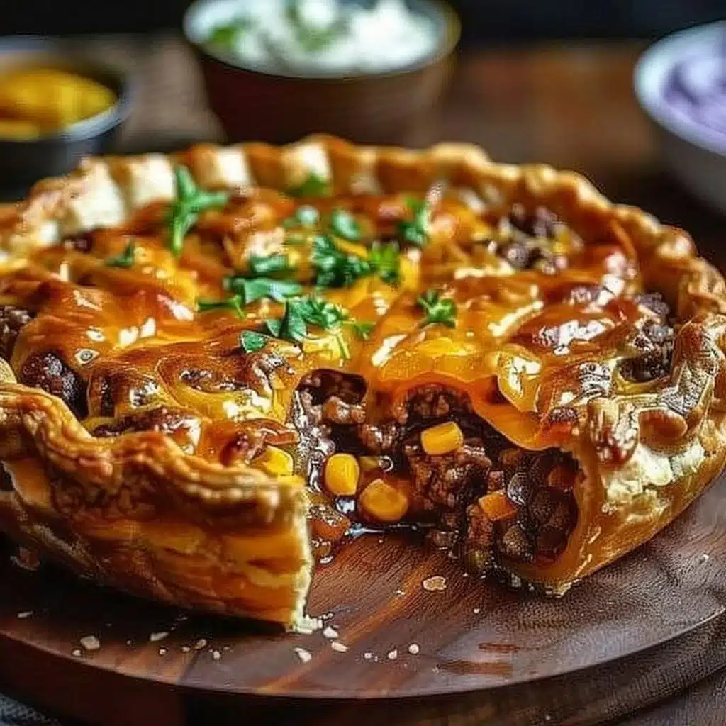 One-Pan Cheeseburger Pie Dinner 3 One-Pan Cheeseburger Pie Dinner