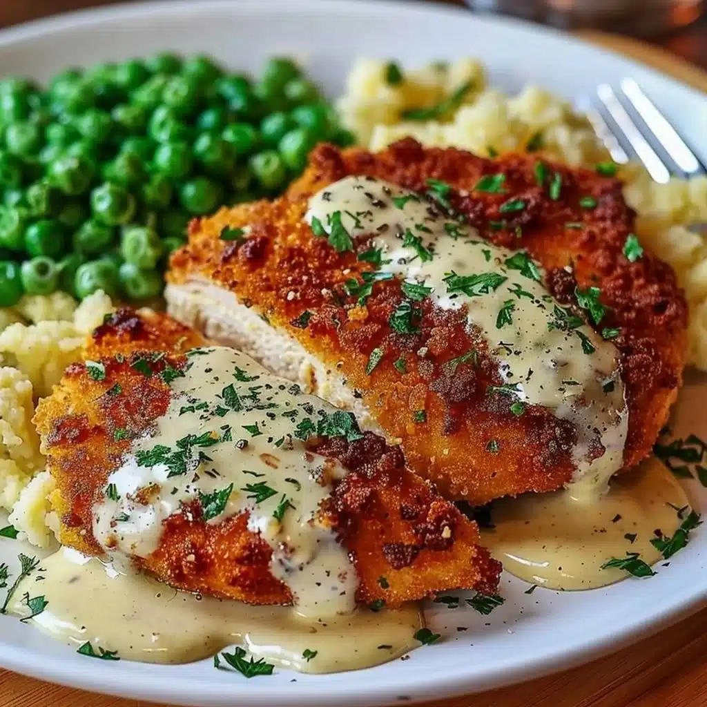 Parmesan Crusted Chicken with Creamy Garlic Sauce – Easy Family Dinner Recipe 3 Parmesan Crusted Chicken with Creamy Garlic Sauce – Easy Family Dinner Recipe