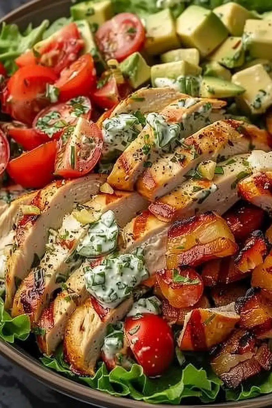 Savory BLT Chicken Salad 3 Savory BLT Chicken Salad