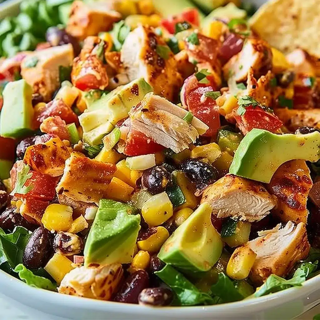 Southwestern Chopped Chicken Salad Recipe 3 Southwestern Chopped Chicken Salad Recipe