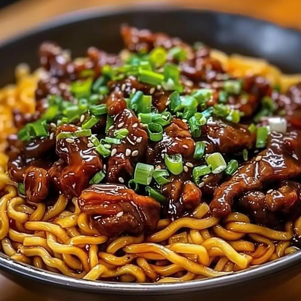 Sticky Beef Noodles 3 Sticky Beef Noodles