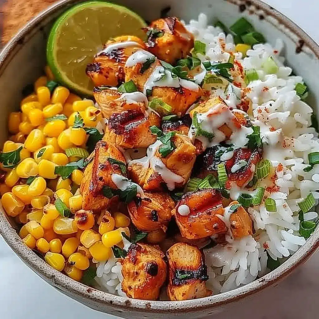 Street Corn Chicken Rice Bowl 3 Street Corn Chicken Rice Bowl