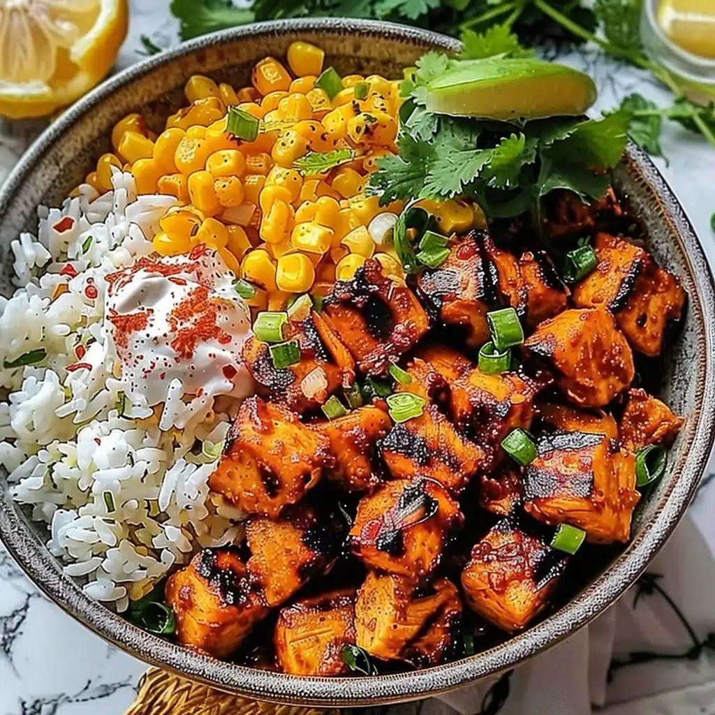 Street Corn Chicken Rice Bowl 3 Street Corn Chicken Rice Bowl