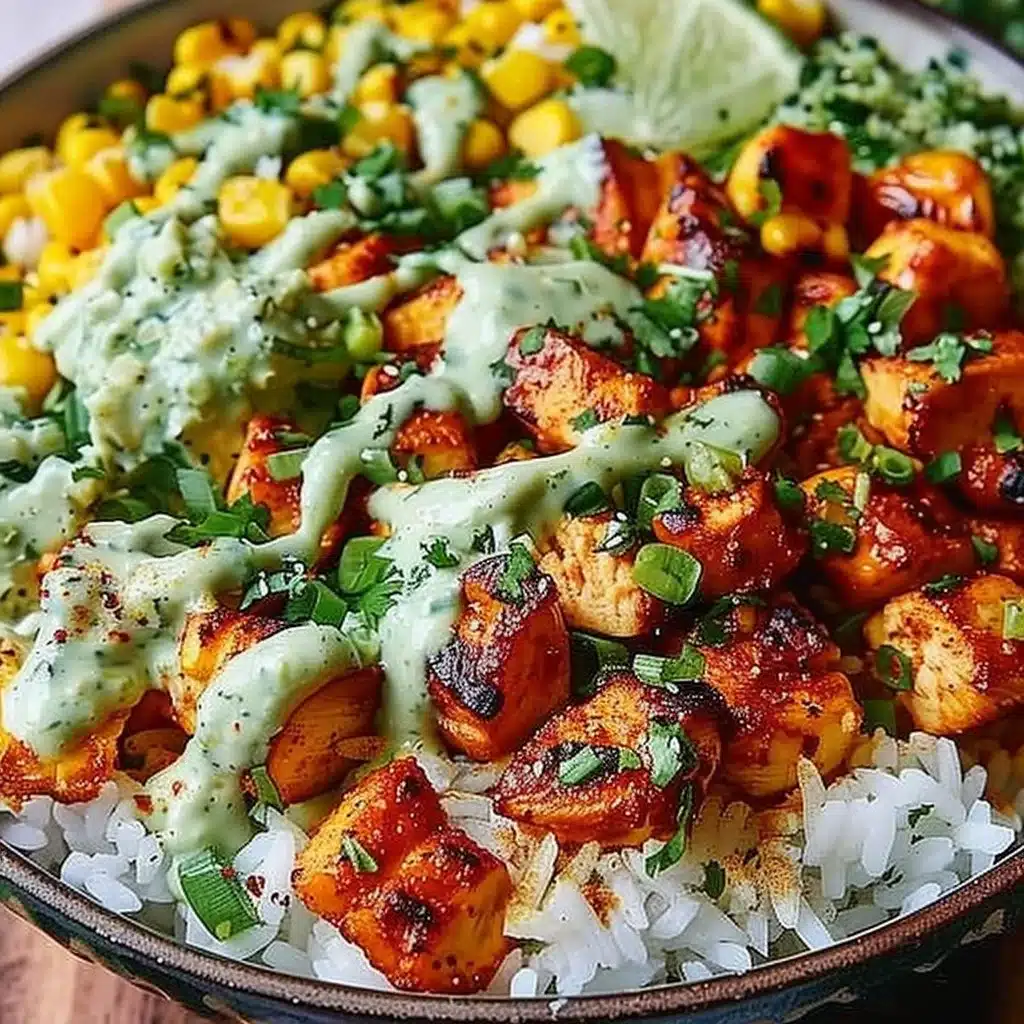 Street Corn Chicken Rice Bowl 3 Street Corn Chicken Rice Bowl