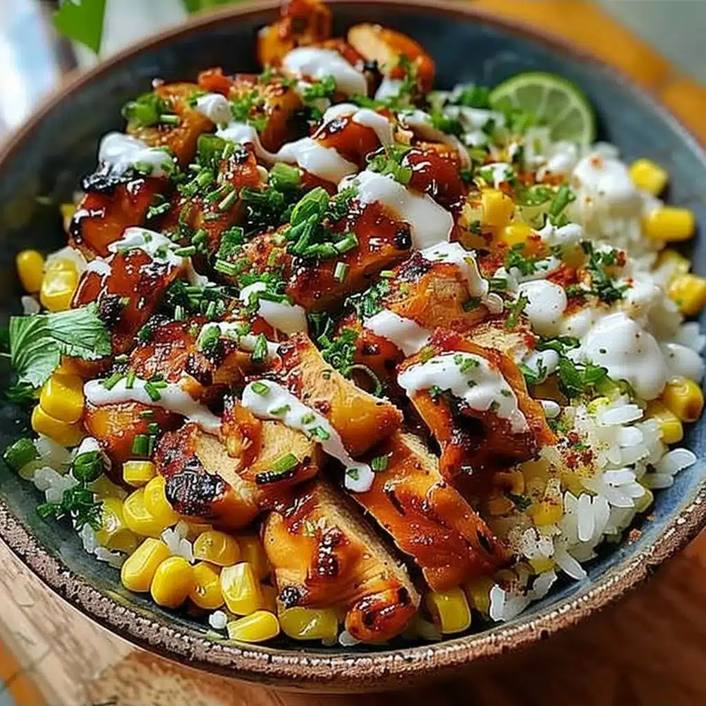 Street Corn Chicken Rice Bowl 3 Street Corn Chicken Rice Bowl