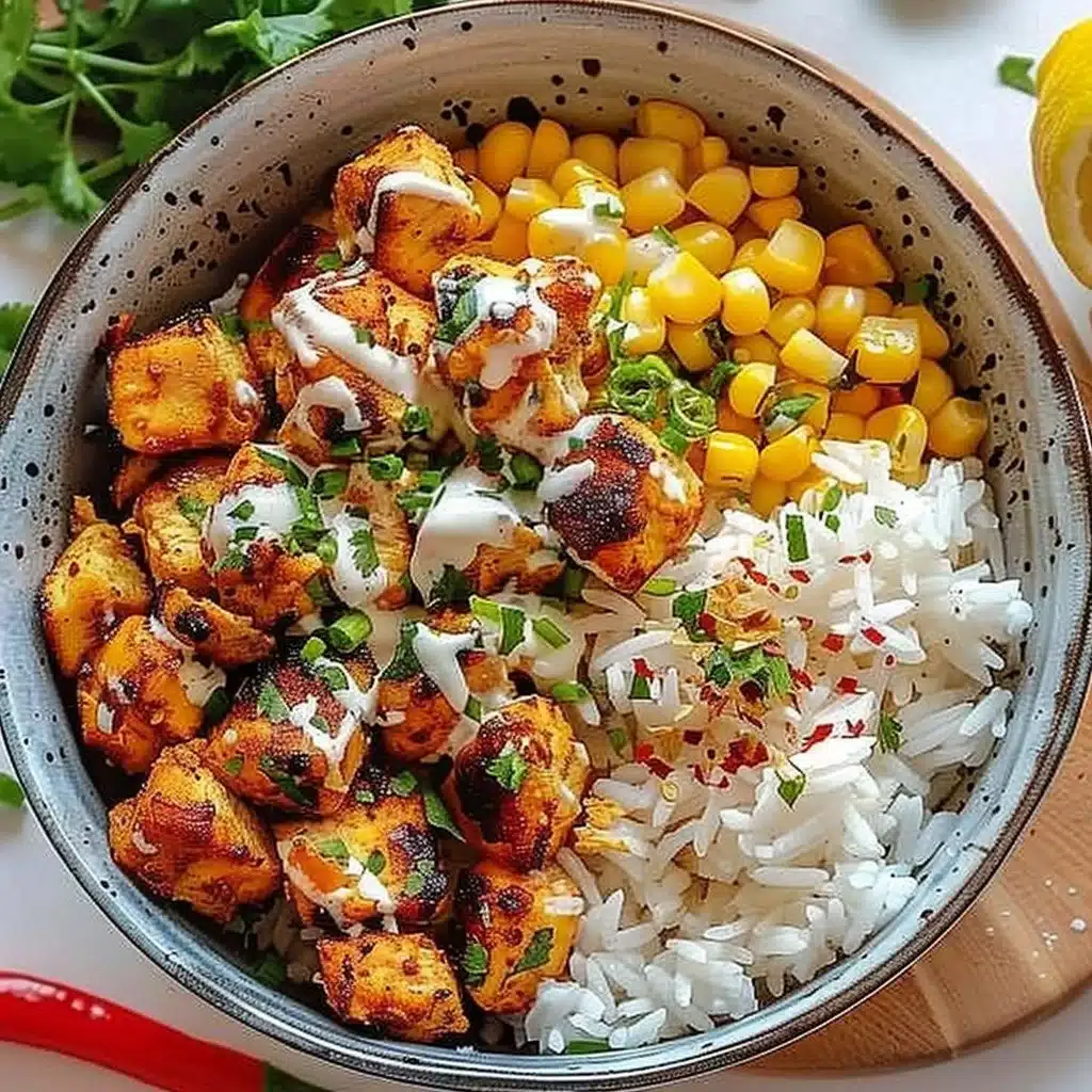 Street Corn Chicken Rice Bowl 3 Street Corn Chicken Rice Bowl