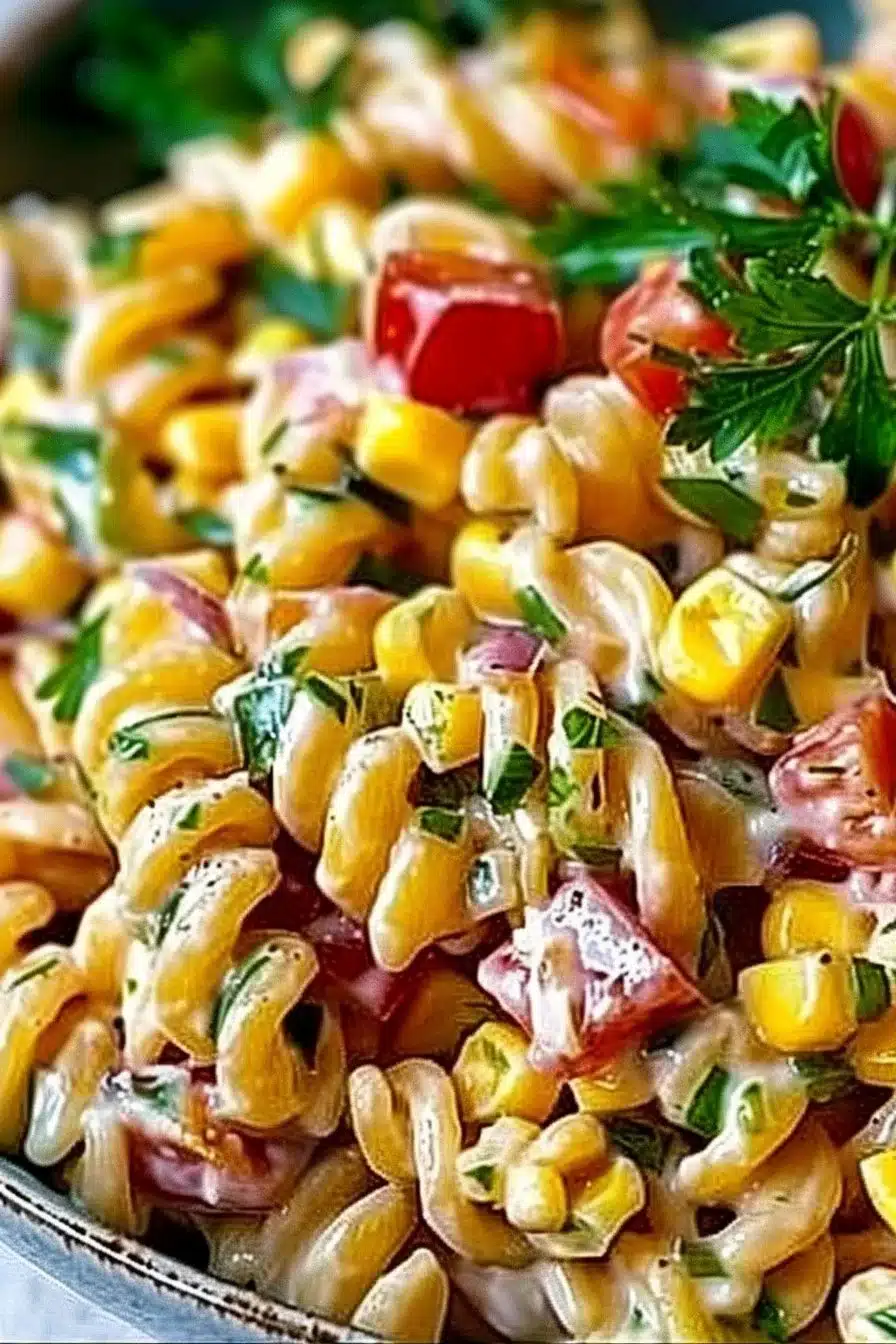 Street Corn Pasta Salad 3 Street Corn Pasta Salad