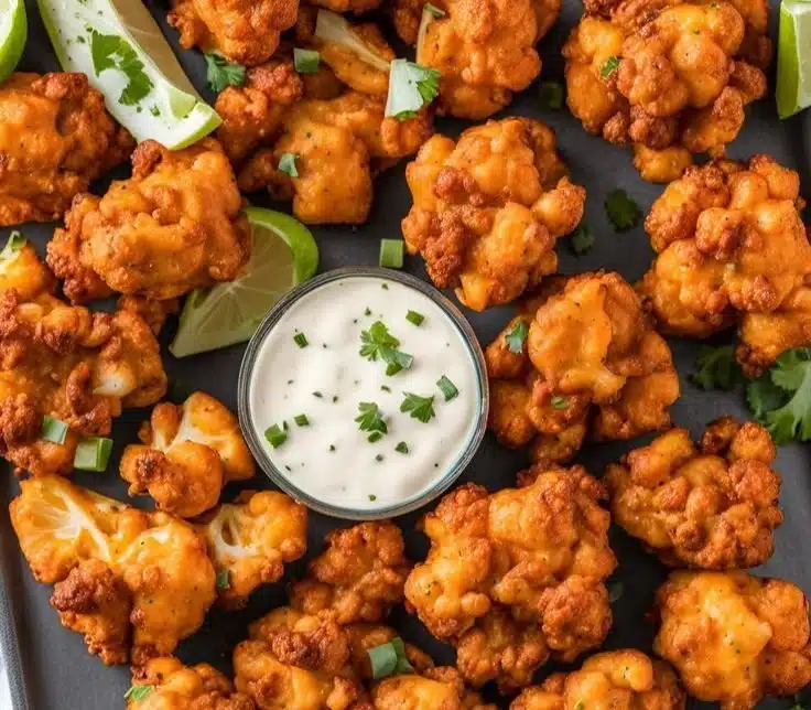 Air Fryer Buffalo Cauliflower 3 Air Fryer Buffalo Cauliflower