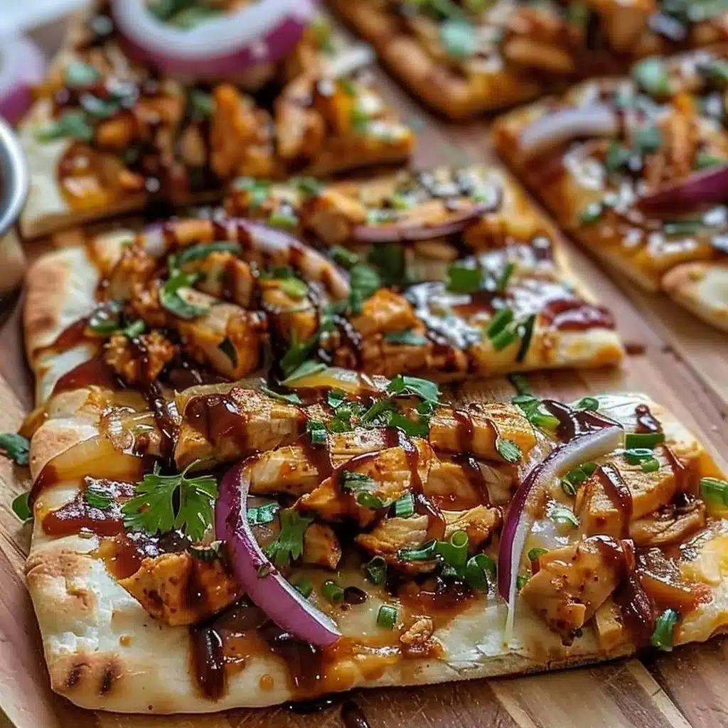 BBQ Chicken Flatbread 3 BBQ Chicken Flatbread