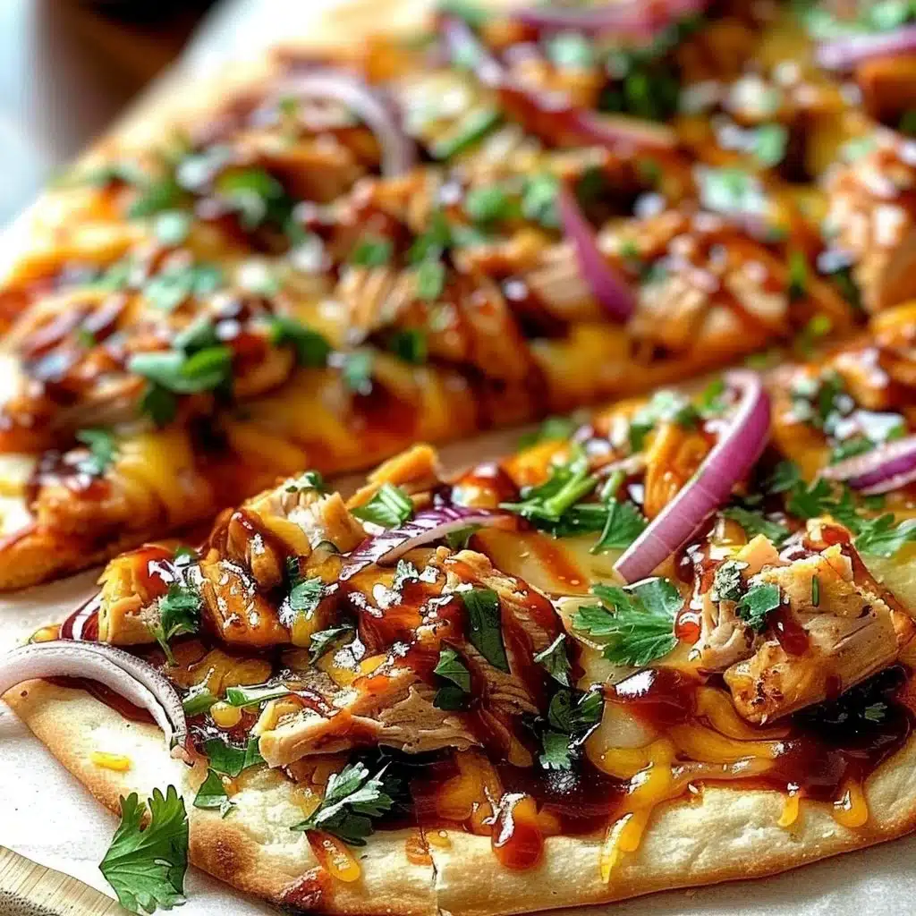 BBQ Chicken Flatbread 3 BBQ Chicken Flatbread