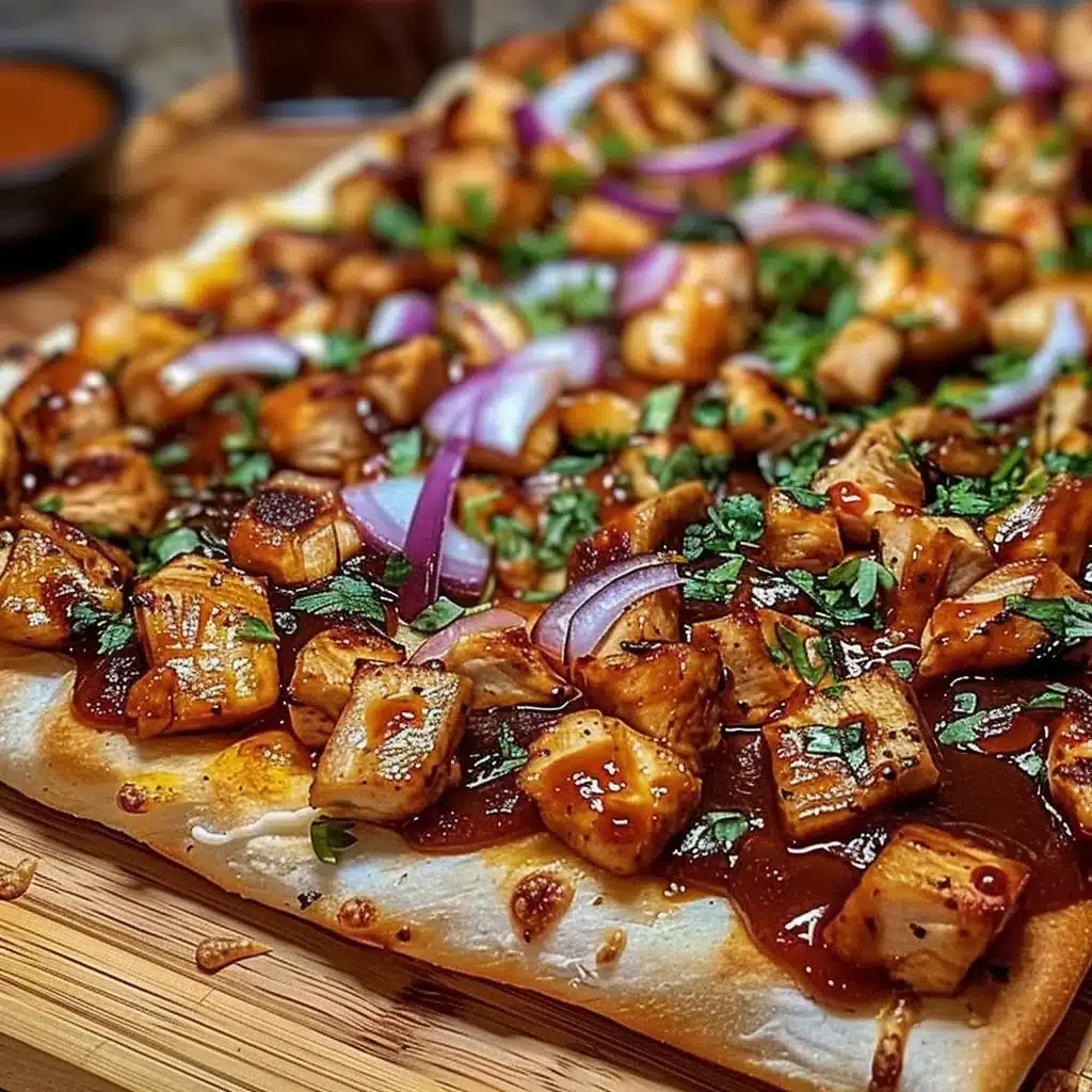 BBQ Chicken Flatbread Pizza 3 BBQ Chicken Flatbread Pizza