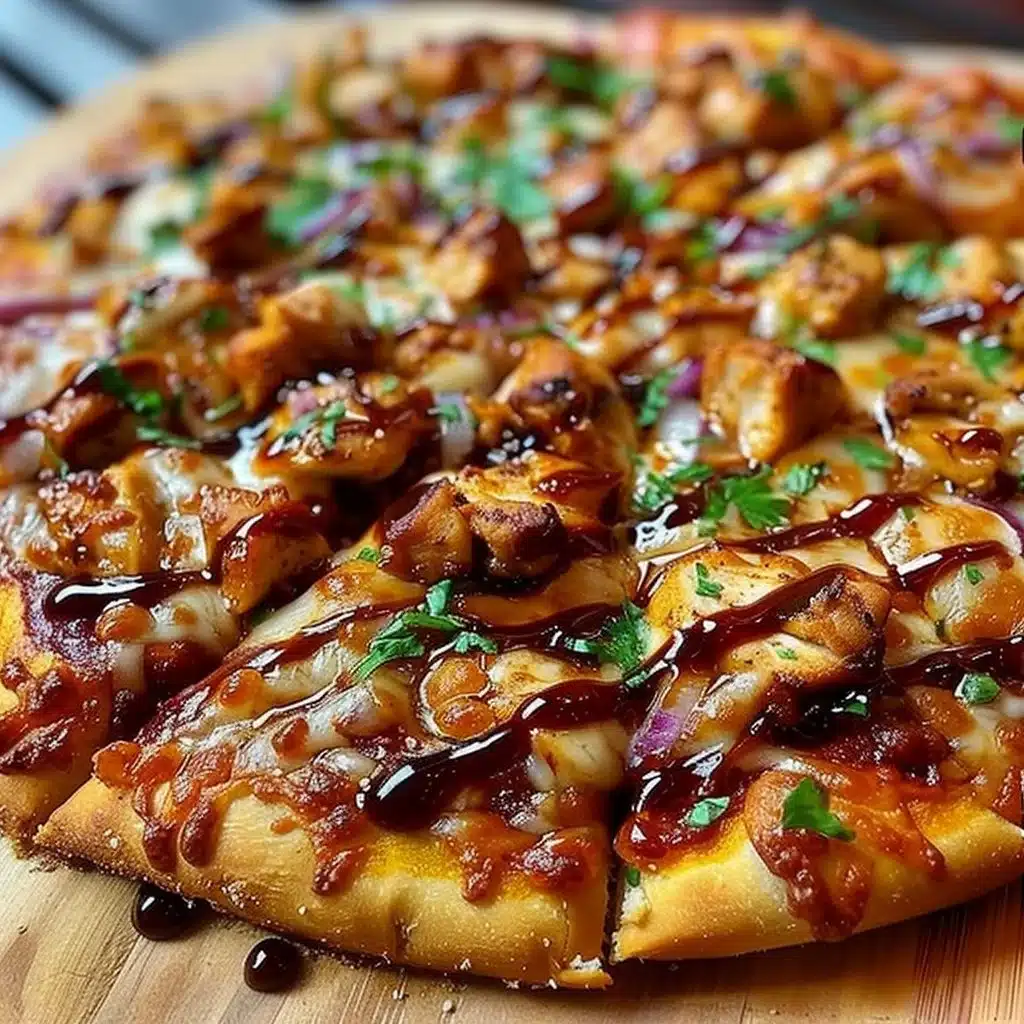 BBQ Chicken Pizza 3 BBQ Chicken Pizza
