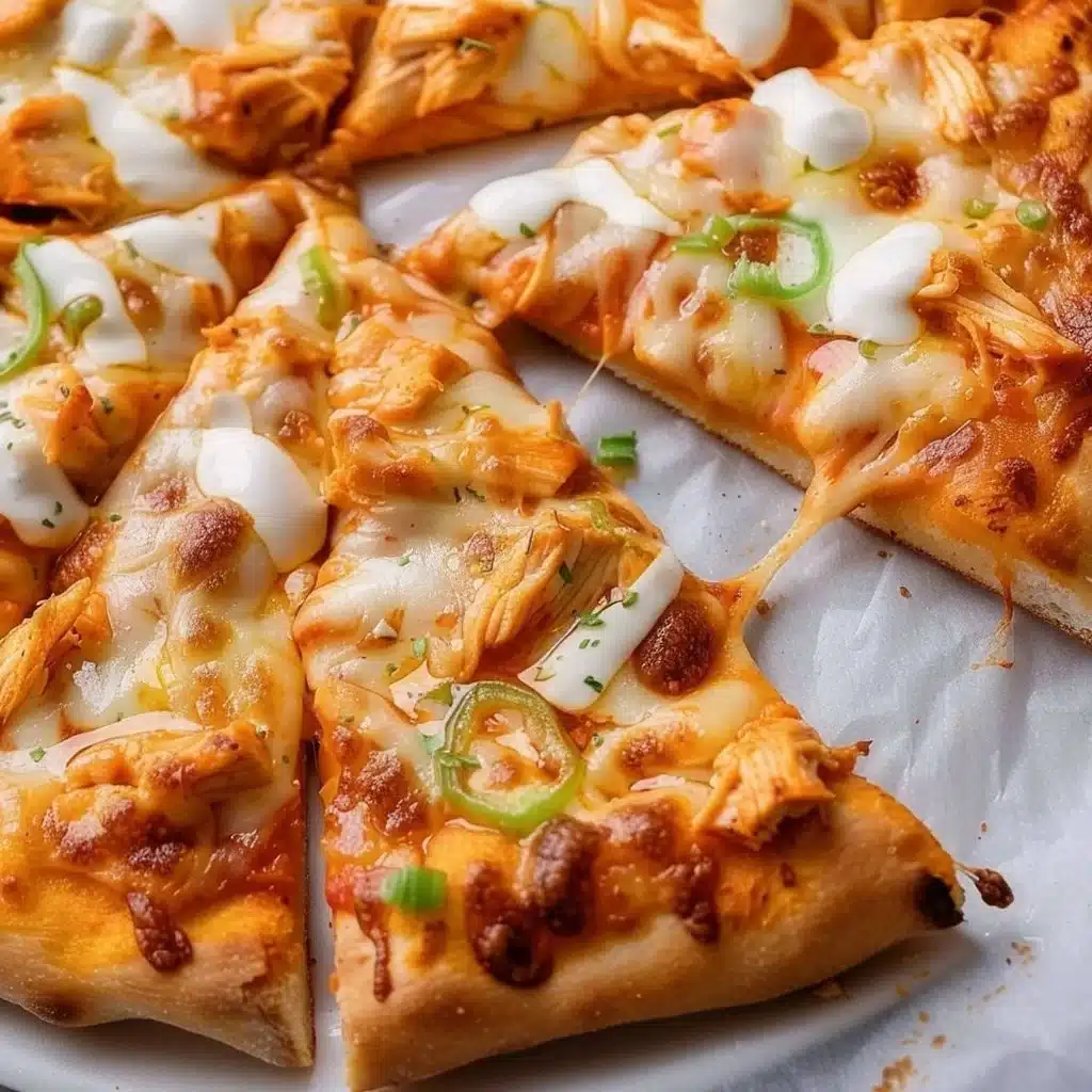 Buffalo Chicken Pizza 3 Buffalo Chicken Pizza