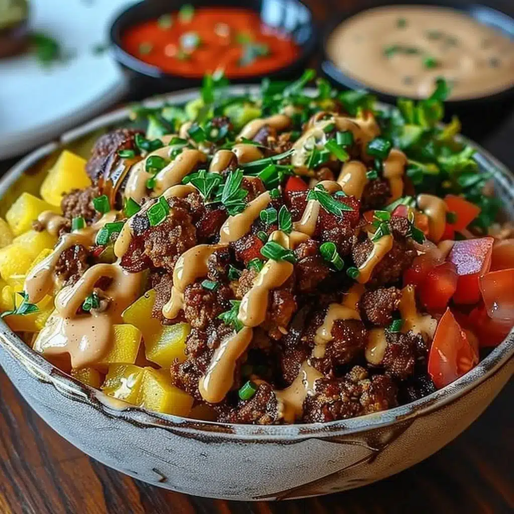 Burger Bowls 3 Burger Bowls